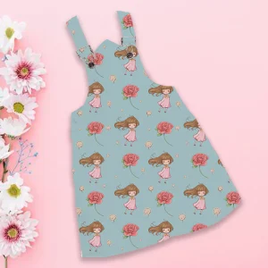 Braga de niña estampada diseño NIÑA FLOR